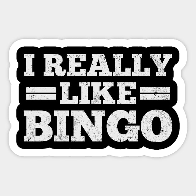 Bingo Bingo Player Bingo Caller Vintage Sticker by CreativeGiftShop